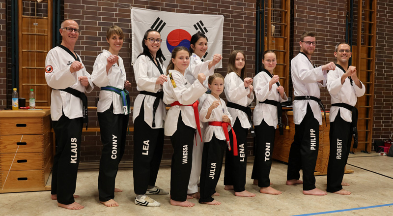 Foto vom Trainerteam